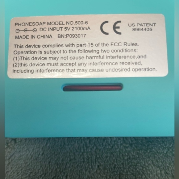 Phone soap model model no.500-6 UV sanitizer for cell phones, keys, credit cards - Picture 4 of 4